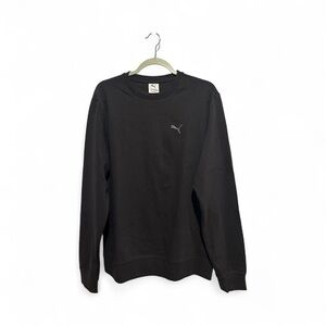 NEW! Puma Men's Classic Black Crewneck Sweater M